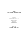 VNEC - Virtual Machine Configuration Guide