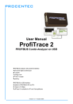 ProfiTrace 2 - Profibus International Competence Centre
