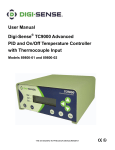 User Manual Digi-Sense TC9000 Advanced PID and - Cole