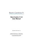 Rent Centric V 3.0 User Manual
