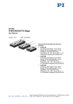 User Manual MP148E - Physik Instrumente