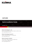 CAP1200 Quick Installation Guide