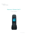 Harmony Ultimate One™ User Guide