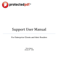 Support User Manual