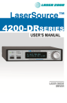 Manual: 4200DR LaserSource