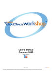 Workshop User`s Manual File