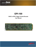 GPI-100 User Manual