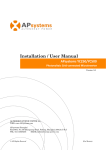 Installation / User Manual