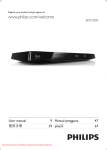 Philips BDP3300K User Guide Manual