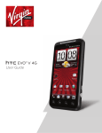 Your HTC EVO V 4G