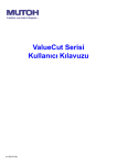 ValueCut Serisi Kullanıcı Kılavuzu