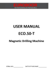 USER MANUAL ECO.50