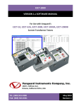 EZCT-2000 Software Manual - Vanguard Instruments Company, Inc.