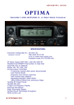 Optima User Manual