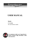 USER MANUAL - Comprehensive Connectivity Company