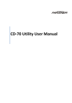 CD-70 Utility User Manual