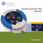 User Manual HeartSine samaritan® PAD SAM 500P