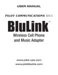 BluLink User Manual