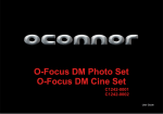 O-Focus DM Cine User Guide