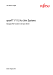 openFT V11.0 for Unix Systems - User Guide