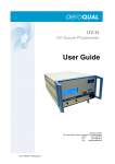 UV-H Manual - Ozone Solutions