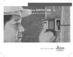 Leica DISTO™ A8 Brochure