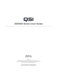QSI 500/600 Series User Guide