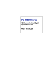 PCI-1758U Series User Manual