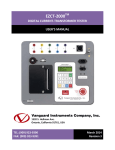 EZCT-2000 - Vanguard Instruments Company, Inc.