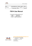 F8914 User Manual - Four