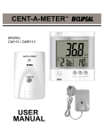 Operating Instructions - CM113 Cent-a-Meter User Manual