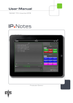 IPNotes user manual 1.0