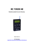 RC T2020 HE - RC Electronics