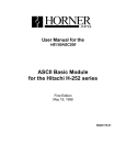User Manual for the HE150ASC200 ASCII Basic