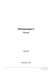 Phonemanager 3 Manual - pei tel Communications GmbH