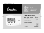 9801i, 9815i, 9820i User Manual