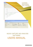 080210 AS200 Capture ans Analysis Software User Manual