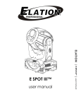 E SPOT III User Manual ver 1