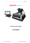 BGA Rework Station User Manual