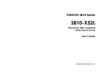 STRATOS S810-X52L manual