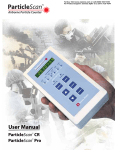 IQAir ParticleScan CR Airborne Particle Counter User`s