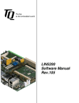 LIN5200 Software Manual - TQ