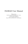 FAMIAS User Manual