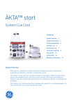ÄKTA™start - GE Healthcare Life Sciences