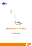AVerVision F50HD User Manual