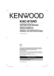 Manual - Kenwood