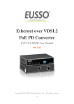VDSL2 PoE PD Converter - EUSSO Technologies, Inc.