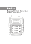 TE-505 RA User manual