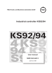 Industrial controller KS92/94