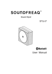 SFQ-07 User Manual - Soundfreaq User Guides
